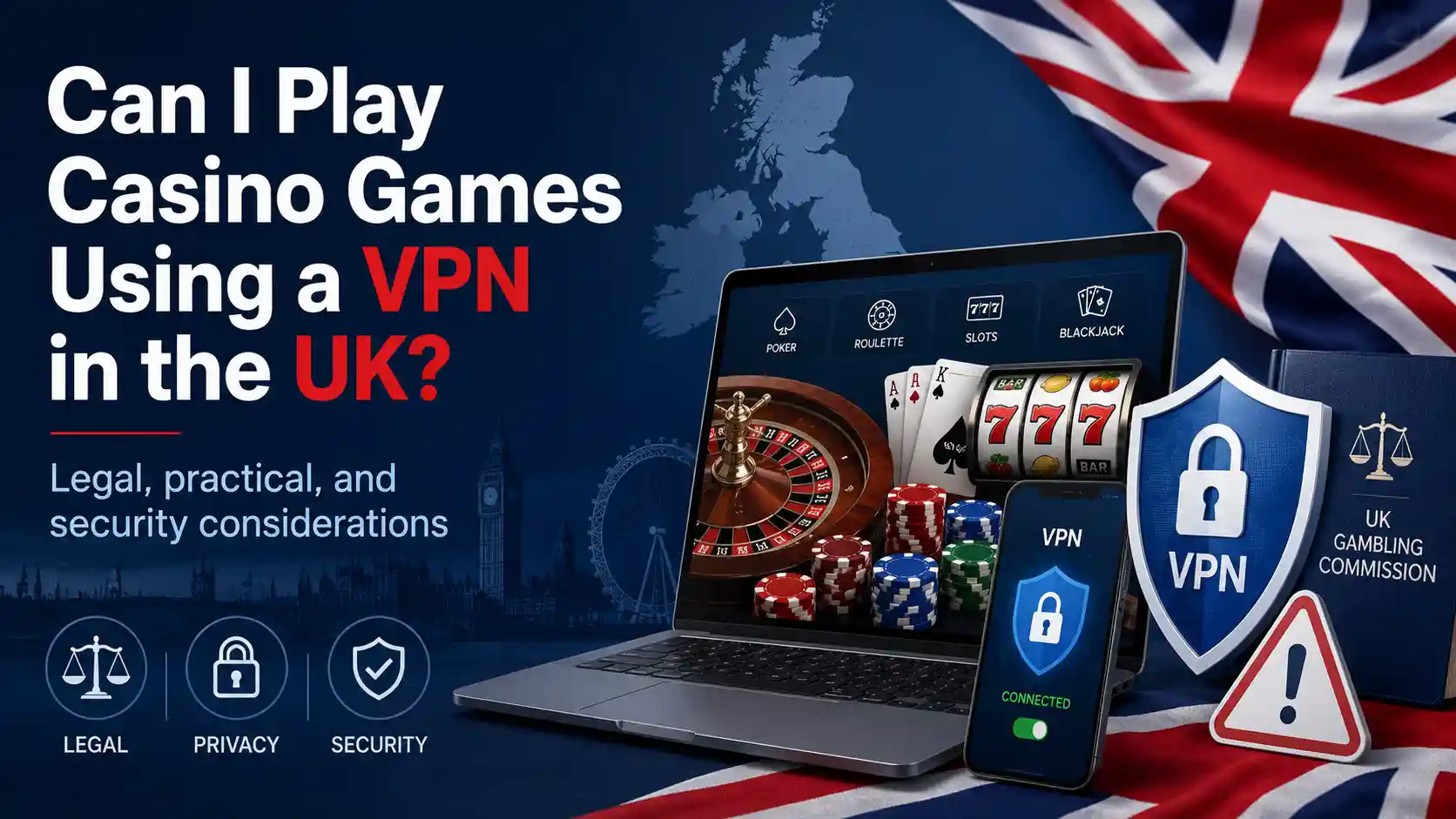 Can I Play Casino Games Using a VPN in the UK? 
