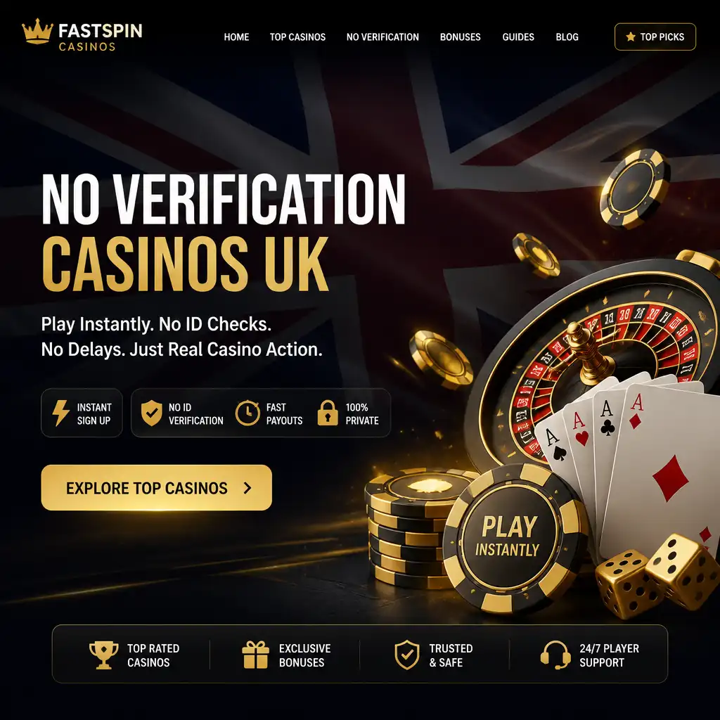 Best European No Verification Casinos for UK Players