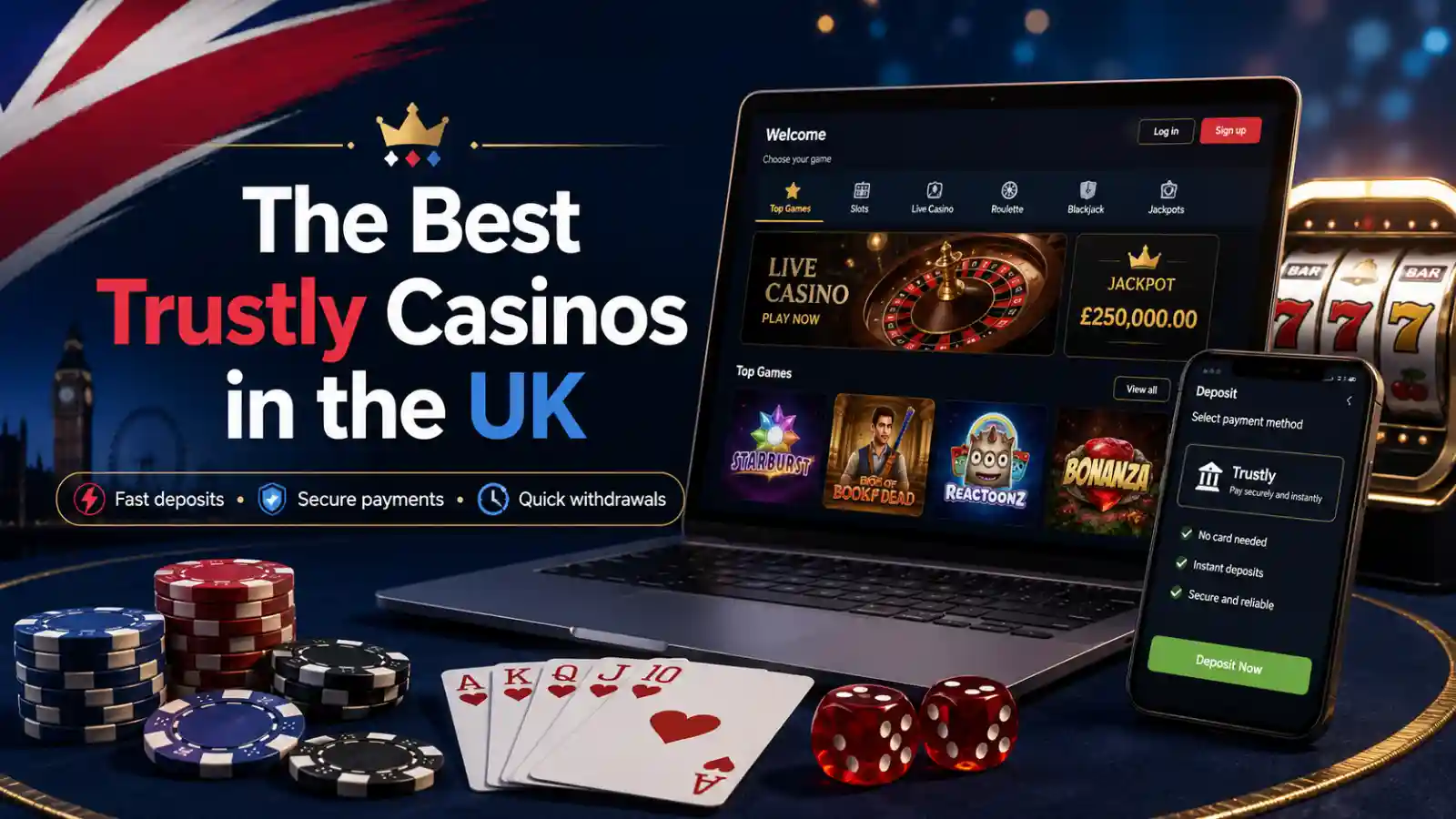 The Best Trustly Casinos in the UK 