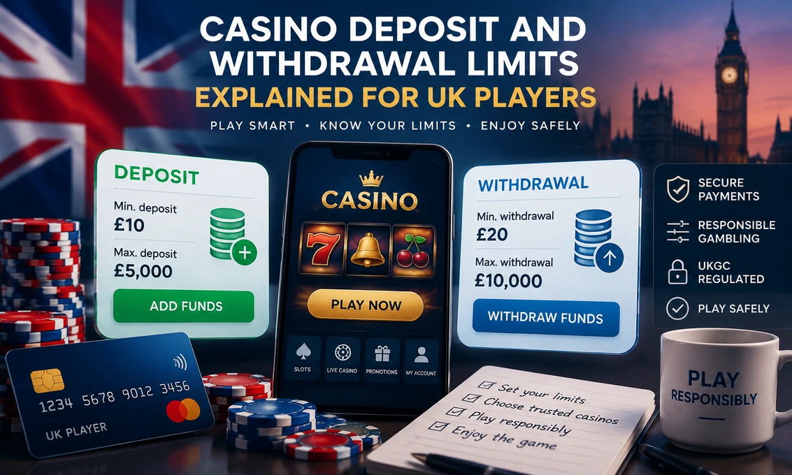 Casino Deposit and Withdrawal Limits Explained for UK Players