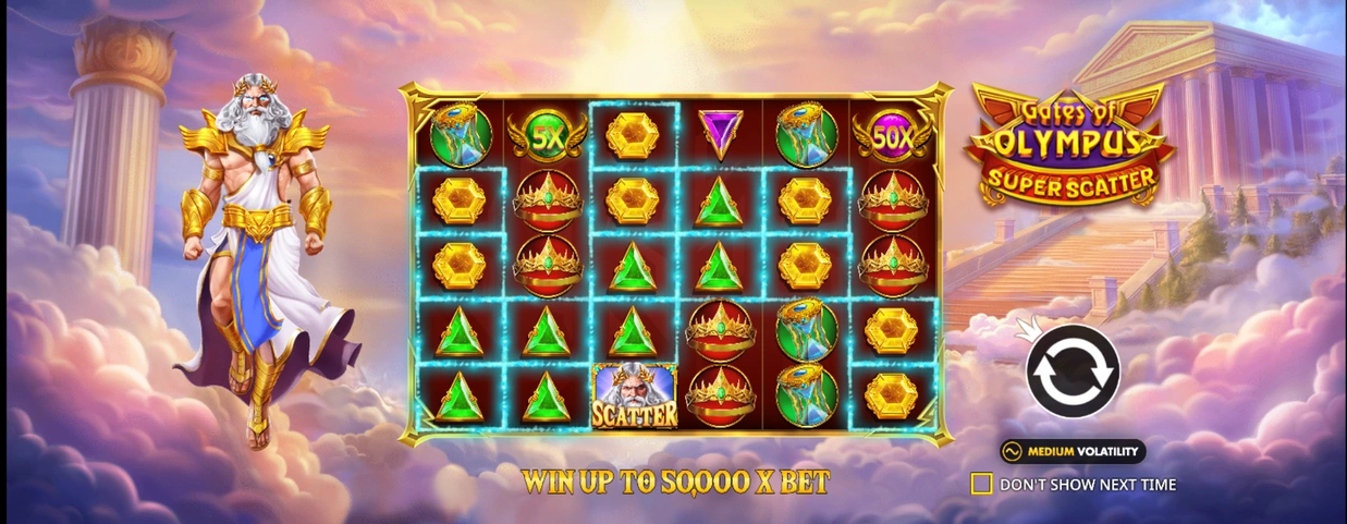 Gates of Olympus Super Scatter